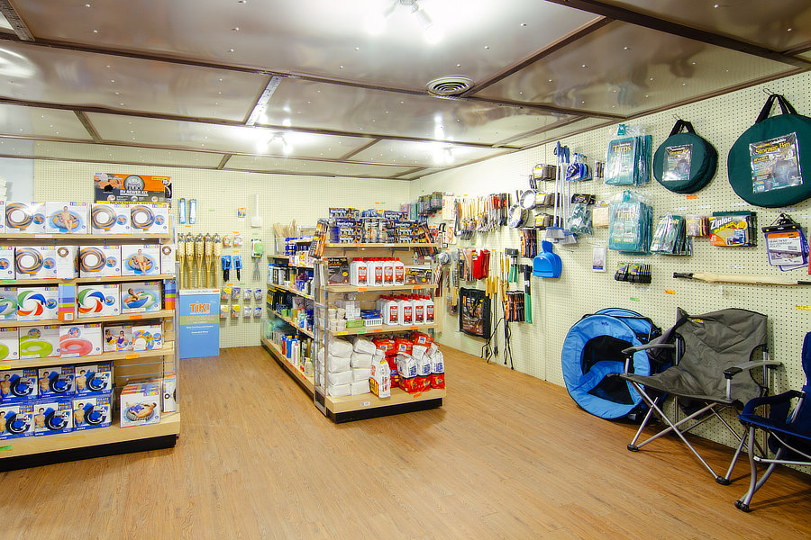 Inside of Camp Store